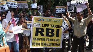 For a vast majority of the 1.7 million depositors, life continues to get harder by the day. It all started on September 23, when RBI curtailed the bank’s operations, capping withdrawals to <span class='webrupee'>₹</span>1000 once in six months(Photo: Pramod Thakur/ Hindustan Times) For a vast majority of the 1.7 million depositors, life continues to get harder by the day. It all started on September 23, when RBI curtailed the bank’s operations, capping withdrawals to <span class='webrupee'>₹</span>1000 once in six months(Photo: Pramod Thakur/ Hindustan Times)
