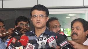 File image of former India captain Sourav Ganguly.(HT Photo) File image of former India captain Sourav Ganguly.(HT Photo)