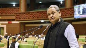 Rajasthan Chief Minister Ashok Gehlot .(HT file) Rajasthan Chief Minister Ashok Gehlot .(HT file)