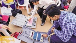 Votes will also be counted in the bye-elections to 51 assembly seats in 16 states and one Union territory and two Lok Sabha seats --- Samastipur in Bihar and Satara in Maharashtra.(PTI FILE) Votes will also be counted in the bye-elections to 51 assembly seats in 16 states and one Union territory and two Lok Sabha seats --- Samastipur in Bihar and Satara in Maharashtra.(PTI FILE)