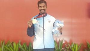 Para-athlete Anandan Gunasekaran(Twitter) Para-athlete Anandan Gunasekaran(Twitter)