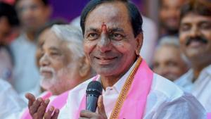 The by-election to Huzurnagar seat was necessitated with the resignation of Pradesh Congress Committee president N Uttam Kumar Reddy after being elected to the Lok Sabha from Nalgonda.(PTI Photo) The by-election to Huzurnagar seat was necessitated with the resignation of Pradesh Congress Committee president N Uttam Kumar Reddy after being elected to the Lok Sabha from Nalgonda.(PTI Photo)