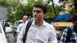 File image of former cricketer Sourav Ganguly.(AP) File image of former cricketer Sourav Ganguly.(AP)