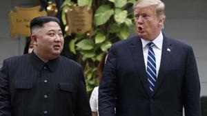 The report came just days after Trump said of Kim: “I like him. He likes me. We get along. I respect him. He respects me.(AP Photo) The report came just days after Trump said of Kim: “I like him. He likes me. We get along. I respect him. He respects me.(AP Photo)