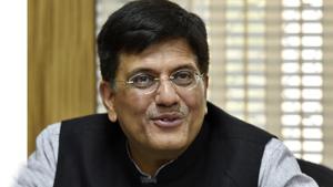 Piyush Goyal congratulated Prime Minister Narendra Modi for the “path breaking improvements” in the country’s business environment.(HT Photo)