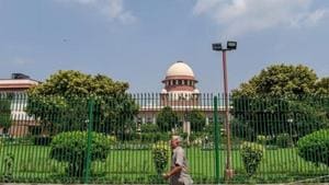 An outside view of Supreme Court in New Delhi.(PTI) An outside view of Supreme Court in New Delhi.(PTI)