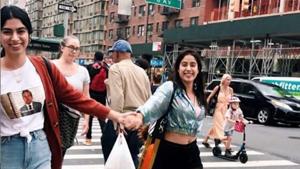 Janhvi Kapoor posted a throwback pic with sister Khushi Kapoor. Janhvi Kapoor posted a throwback pic with sister Khushi Kapoor.
