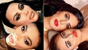 Kim Kardashian and Katrina Kaif’s campaigns look similar to a lot of people online. Kim Kardashian and Katrina Kaif’s campaigns look similar to a lot of people online.