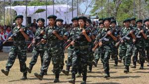 Senior leaders of the NSCN-IM joined the rival grouping on Friday in a big boost to the pro-agreement faction among the Naga rebels((File/Getty Images)) Senior leaders of the NSCN-IM joined the rival grouping on Friday in a big boost to the pro-agreement faction among the Naga rebels((File/Getty Images))