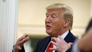 The tweet appeared to be directed at Apple Inc Chief Executive Tim Cook, who has dined with Trump at least twice and has discussed trade issues with the president on multiple occasions.(AP FILE) The tweet appeared to be directed at Apple Inc Chief Executive Tim Cook, who has dined with Trump at least twice and has discussed trade issues with the president on multiple occasions.(AP FILE)