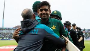 File photo of Babar Azam.(Reuters) File photo of Babar Azam.(Reuters)