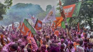 The recent elections were for 90 seats in the Haryana state assembly and 288 in the Maharashtra state assembly.(PTI) The recent elections were for 90 seats in the Haryana state assembly and 288 in the Maharashtra state assembly.(PTI)