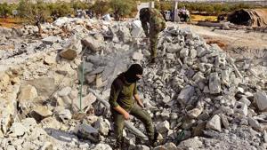 US President Donald Trump said on Monday he may order the release of parts of the video of the raid that resulted in the killing of Islamic State chief Abu Bakr al-Baghdadi(AP) US President Donald Trump said on Monday he may order the release of parts of the video of the raid that resulted in the killing of Islamic State chief Abu Bakr al-Baghdadi(AP)