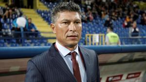 Bulgaria coach Krasimir Balakov before the match.(REUTERS) Bulgaria coach Krasimir Balakov before the match.(REUTERS)