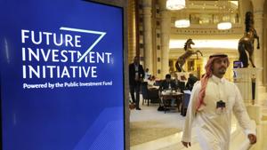 The event is set for a reboot this year as global outrage over the killing of Jamal Khashoggi fades.(AP photo) The event is set for a reboot this year as global outrage over the killing of Jamal Khashoggi fades.(AP photo)