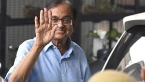 Chidambaram took a swipe after he was sent to 14-day judicial custody to Tihar Jail for his alleged involvement in the INX money laundering case being probed by Enforcement Directorate.(Photo: Vipin Kumar/ Hindustan Times) Chidambaram took a swipe after he was sent to 14-day judicial custody to Tihar Jail for his alleged involvement in the INX money laundering case being probed by Enforcement Directorate.(Photo: Vipin Kumar/ Hindustan Times)