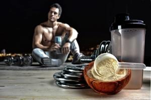 Most gym goers depend on protein supplements to improve their physique(Shutterstock) Most gym goers depend on protein supplements to improve their physique(Shutterstock)