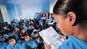 Project Nanhi Kali has supported over 3.75 lakh girls across India by providing them with academic and material support. (Representational image)(Mint file) Project Nanhi Kali has supported over 3.75 lakh girls across India by providing them with academic and material support. (Representational image)(Mint file)