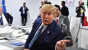 In fact, since Trump moved to the Oval Office, the US trade deficit with China has increased by more than $1 trillion. In comparison, during the first 32 months of Obama’s second term, the US deficit was a little over $900 billion(Getty Images) In fact, since Trump moved to the Oval Office, the US trade deficit with China has increased by more than $1 trillion. In comparison, during the first 32 months of Obama’s second term, the US deficit was a little over $900 billion(Getty Images)