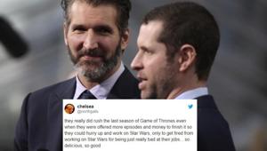Game of Thrones creators David Benioff and Dan Weiss came under fire after a disappointing final season. Game of Thrones creators David Benioff and Dan Weiss came under fire after a disappointing final season.