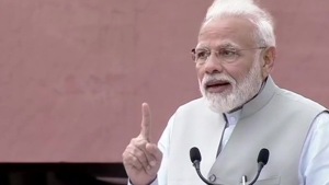 Prime Minister Narendra Modi on Thursday called upon young IAS officers to work together for the nation, saying silos and hierarchy don’t help the system.(ANI/Twitter) Prime Minister Narendra Modi on Thursday called upon young IAS officers to work together for the nation, saying silos and hierarchy don’t help the system.(ANI/Twitter)