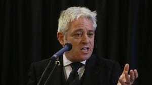 John Bercow stepped down on Thursday after 10 years as speaker of Britain’s House of Commons(AP) John Bercow stepped down on Thursday after 10 years as speaker of Britain’s House of Commons(AP)