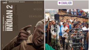 Shankar’s Indian 2 stars Kamal Haasan in the lead role. Shankar’s Indian 2 stars Kamal Haasan in the lead role.