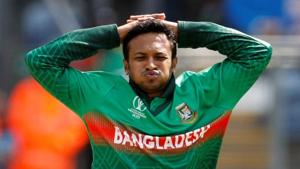 Bangladesh's Shakib Al Hasan during the 2019 Cricket World Cup.(Action Images via Reuters) Bangladesh's Shakib Al Hasan during the 2019 Cricket World Cup.(Action Images via Reuters)