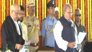 Satya Pal Malik was Governor of Jammu and Kashmir when Article 370, which accorded special status to the erstwhile state was abrogated.(ANI photo) Satya Pal Malik was Governor of Jammu and Kashmir when Article 370, which accorded special status to the erstwhile state was abrogated.(ANI photo)
