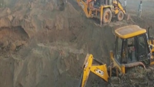 The girl fell in the borewell belonging to her family while playing in the fields on Sunday in Gharaunda area, a police official said.(Photo: ANI) The girl fell in the borewell belonging to her family while playing in the fields on Sunday in Gharaunda area, a police official said.(Photo: ANI)