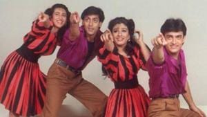 Salman Khan and Aamir Khan’s Andaz Apna Apna was released on November 4, 1994. Salman Khan and Aamir Khan’s Andaz Apna Apna was released on November 4, 1994.