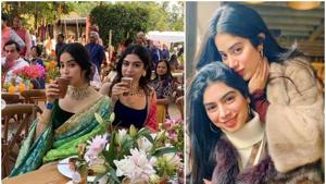 Janhvi Kapoor has wished her sister Khushi on the latter’s birthday on Tuesday.(Instagram) Janhvi Kapoor has wished her sister Khushi on the latter’s birthday on Tuesday.(Instagram)