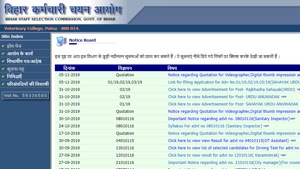 BSSC Recruitment 2019(BSSC) BSSC Recruitment 2019(BSSC)