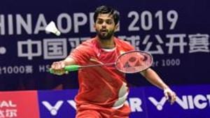 File image of Indian shuttler B Sai Praneeth.(AFP) File image of Indian shuttler B Sai Praneeth.(AFP)
