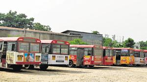 over 48,000 employees and workers of Telangana State Road Transport Corporation (TSRTC) have been on strike since October 5.(ANI) over 48,000 employees and workers of Telangana State Road Transport Corporation (TSRTC) have been on strike since October 5.(ANI)