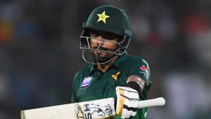 File image of Pakistan T20I captain Babar Azam.(AFP) File image of Pakistan T20I captain Babar Azam.(AFP)