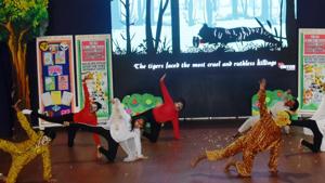 The aim was to raise awareness about the need to protect wildlife.(HT) The aim was to raise awareness about the need to protect wildlife.(HT)