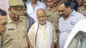 Chinmayanand, accused of rape by a law student.(PTI Photo) Chinmayanand, accused of rape by a law student.(PTI Photo)