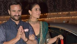 Saif Ali Khan with wife Kareena Kapoor.(IANS) Saif Ali Khan with wife Kareena Kapoor.(IANS)