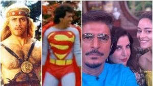 After Ananya Panday’s Tony Stark reference, Twitter is having fun digging out Bollywood versions of Super Man and Thor.(Instagram) After Ananya Panday’s Tony Stark reference, Twitter is having fun digging out Bollywood versions of Super Man and Thor.(Instagram)
