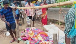 The woman was bitten by the snake when she went to a jungle near the village, said a villager.(HT Photo) The woman was bitten by the snake when she went to a jungle near the village, said a villager.(HT Photo)