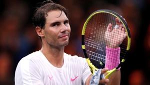 Spain's Rafael Nadal celebrates after winning his quarter final match against France's Jo-Wilfred Tsonga.(REUTERS) Spain's Rafael Nadal celebrates after winning his quarter final match against France's Jo-Wilfred Tsonga.(REUTERS)