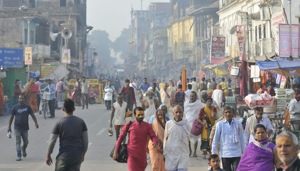 Life remained normal in Ayodhya on Saturday despite heavy deployment of security forces for the Supreme Court judgment on the Ram Janambhoomi-Babri Masjid dispute.(Deepak Gupta/HT Photo) Life remained normal in Ayodhya on Saturday despite heavy deployment of security forces for the Supreme Court judgment on the Ram Janambhoomi-Babri Masjid dispute.(Deepak Gupta/HT Photo)