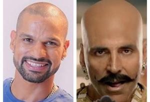 Shikhar Dhawan and Akshay Kumar(HT Collage) Shikhar Dhawan and Akshay Kumar(HT Collage)