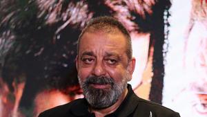 Sanjay Dutt during the promotion of Prassthanam.(ANI) Sanjay Dutt during the promotion of Prassthanam.(ANI)