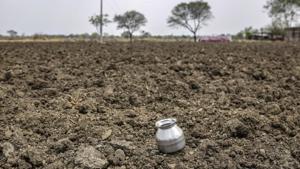 A water vessel sits on farmland near the village of Khardewadi in this aerial photograph taken in Beed district, Maharashtra.(Bloomberg File Photo / Used for representational purpose only) A water vessel sits on farmland near the village of Khardewadi in this aerial photograph taken in Beed district, Maharashtra.(Bloomberg File Photo / Used for representational purpose only)