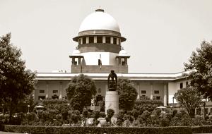 The Supreme Court of India has ruled that 2.77 acres, possibly the most disputed land in Indian history, will go to a trust to be formed by the government and five acres of land in Ayodhya will go to the Muslim party(Sonu Mehta/HT) The Supreme Court of India has ruled that 2.77 acres, possibly the most disputed land in Indian history, will go to a trust to be formed by the government and five acres of land in Ayodhya will go to the Muslim party(Sonu Mehta/HT)