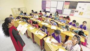UP government schools to get 1,319 English teachers. (Representational image)(HT) UP government schools to get 1,319 English teachers. (Representational image)(HT)