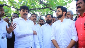 Sena’s Aaditya Thackeray. ( Photo @ShivSena) Sena’s Aaditya Thackeray. ( Photo @ShivSena)
