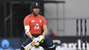 Jonny Bairstow reacts while batting against New Zealand during their T20 match at Eden Park.(AP) Jonny Bairstow reacts while batting against New Zealand during their T20 match at Eden Park.(AP)